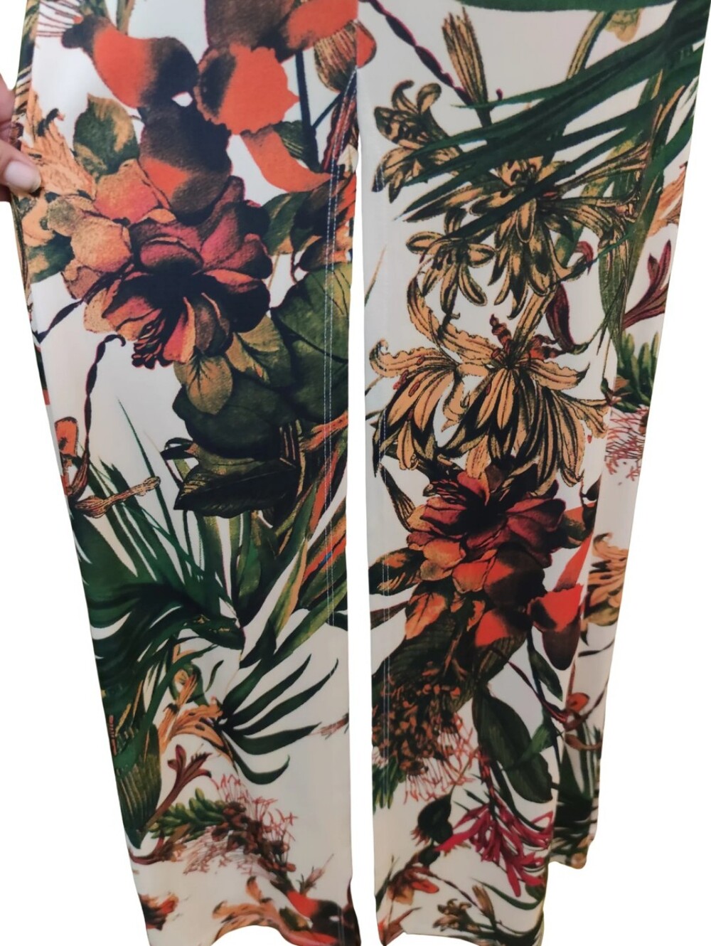 Lascana Off-Shoulder Tropical Print Maxi Dress - Picture 3 of 6